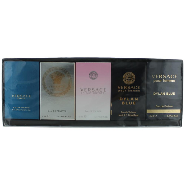 Versace by Versace 5 Piece Mini Variety Set for Unisex Wish