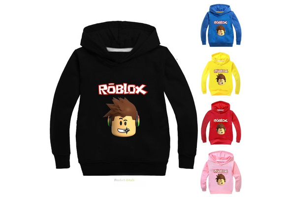 Kids Boys Girls Roblox Hoodies Casual Hooded Sweatshirt Cartoon Roblox Pullovers Tops For Children Wish - roblox kids pullover hoodies redbubble