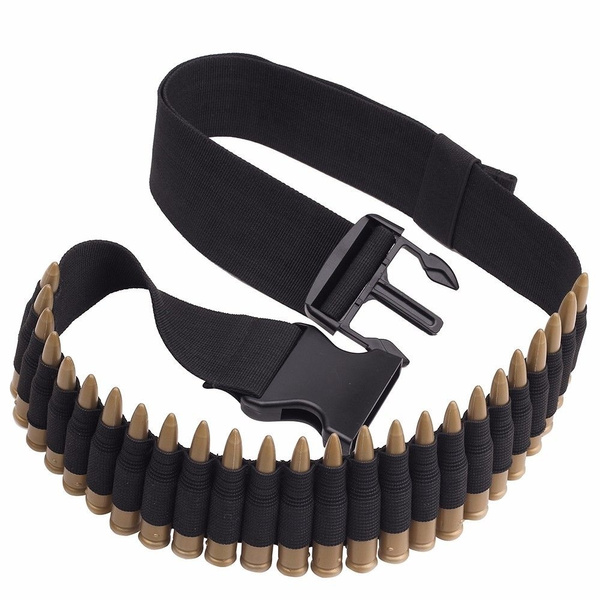Hunting Rifle Gun Bullet Ammo Belt Holds 25 Shells Cartridges for 308