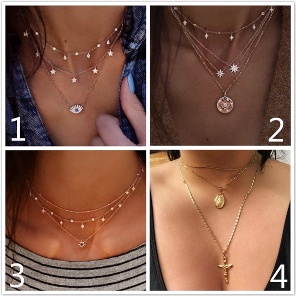 New fashion diamond necklace pendant 