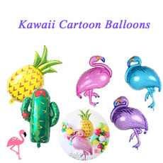 decoration, watermelonballon, cactusballoon, Hawaiian