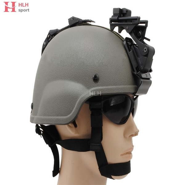 1 set Aluminium Alloy Tactical Helmet Night Vision Mount Helmet AccessoDOFS 