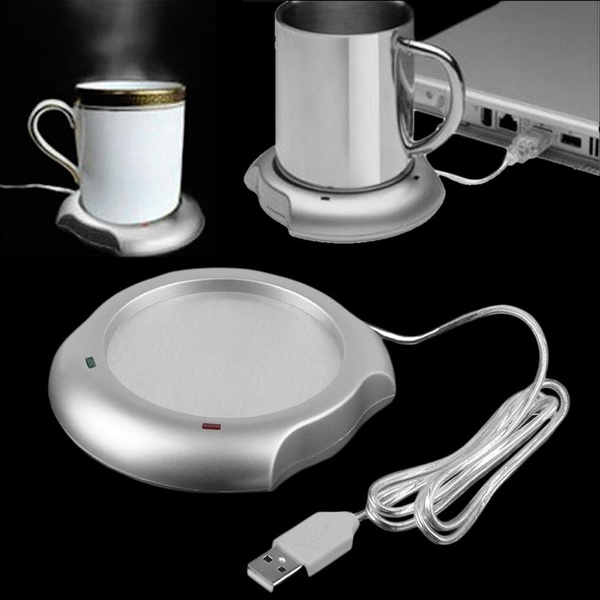 Ceramic Mug Heating Coaster, Ceramics Usb Coaster Warmer Pad