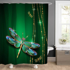 dragon fly, Bathroom Accessories, bathroomdecor, Shower Curtains
