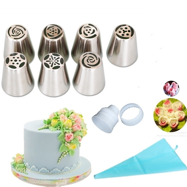 Russian tulip outlet icing nozzle set