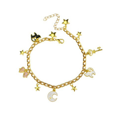 Charm Bracelet, jewelryampwatche, Chain, tsukinousagi