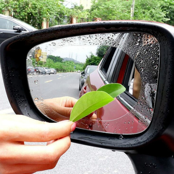 Rainproof Car Wing Mirrors Anti-fog Protective Film Sticker Rain Shield 2 Pcs 
