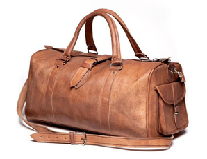 brown, genuineleatherdufflebag, mensdufflebag, Bags