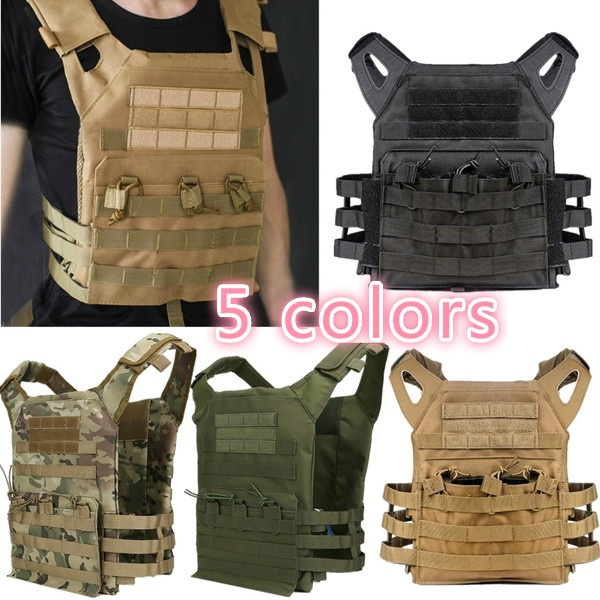 2018 Lightweight Outdoor Tactical Vest Body Armor Hunting Plate Carrier