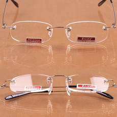 reading eyewear, titaniumrimlesseyeglasse, presbyopicglasse, rimless eyeglasses