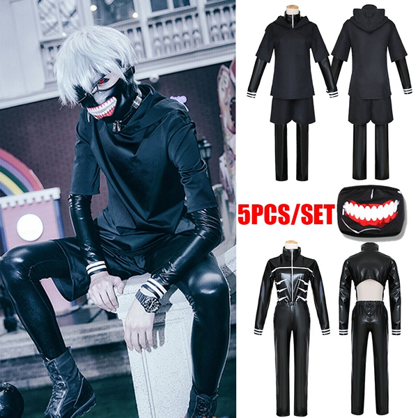 New Tokyo Ghouls II Ken Kaneki Perfect Cosplay Costume Set