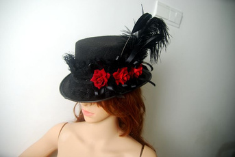 Cosplay, Masquerade, Steampunk, hats for women