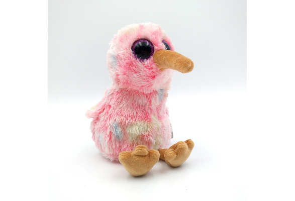 6" Ty Beanie Boos Kiwi The Bird Plush Stuffed Toy 2018 Glitter Eyes B4 Christmas for sale online 