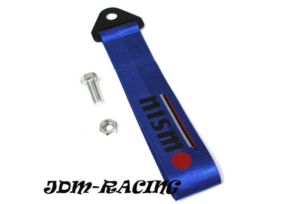 Lime Green Racing Tow Strap For Universal Track Car Motorsport Kit JDM Drift