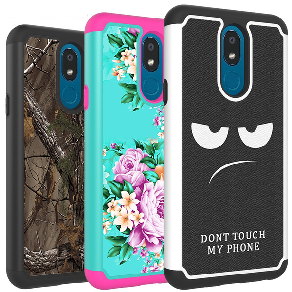 For LG Aristo 4 Plus / Prime 2 / K30 2019 / Arena 2 / Escape Plus / Tribute Royal Case Patterned Hybrid Dual Layer Shockproof Phone Cover | Wish For LG Aristo 4 Plus / Prime 2 / K30 2019 / Arena 2 / Escape Plus / Tribute Royal Case Patterned Hybrid Dual Layer Shockproof Phone Cover | Wish