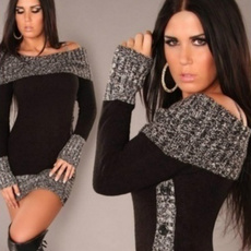 Maglia Taglio Giacca Maniche Lunghe Blu Scura Daily Con Modal - Foto 7