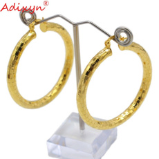 Brass, for women, Hoop Earring, Jewelry