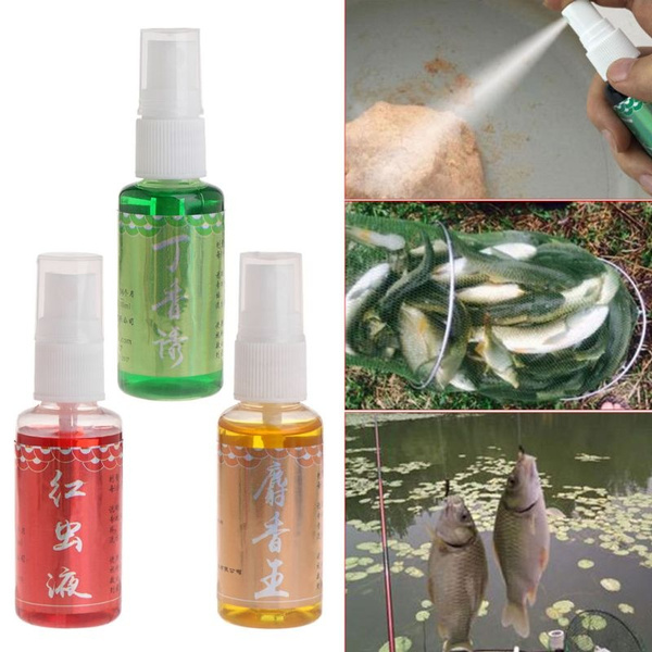 Carp Fishing Bait Spray 30ml Attractant Smell Additive Flavor Liquid  Concentrate OUY