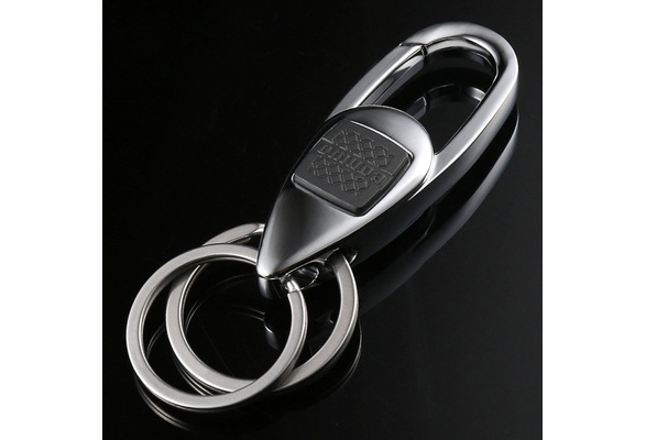 Car Double-headed Creative Metal Waist Keychain Key Chain Buckle Key Ring for Men and Women Gift,Bag Accessories,Temu