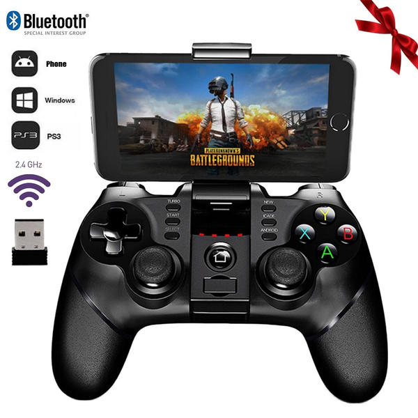 Cheap Wireless Game Controller PC Bluetooth Gaming Controle Joystick Gamepad Joypad For Android IOS TV Box Tablet Ps3 With 2.4G Receiver Gift | Wish