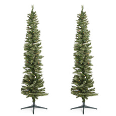 tallandslenderchristmastree, Christmas, Home & Living, lights