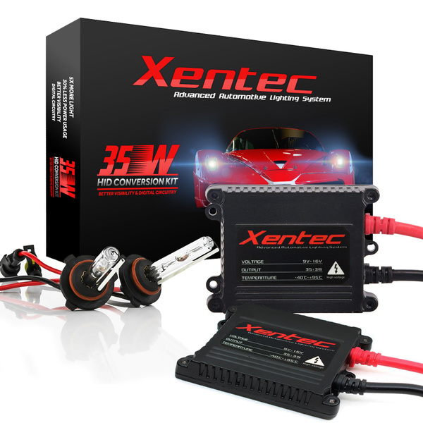 Xentec HID Xenon Light Conversion Kit 35W 30000LM All Bulb Size