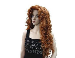 wig, Copper, hair, Wigs cosplay