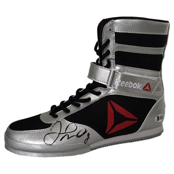 Sports Integrity 19990 Floyd Mayweather Jr Signed Left Reebok Size 8  Edition Boxing Shoe Beckett BAS | Wish