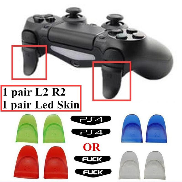 L2 R2 Trigger Extender Attachment Extra Longer Button Part For Ps4 Slim Pro Wish