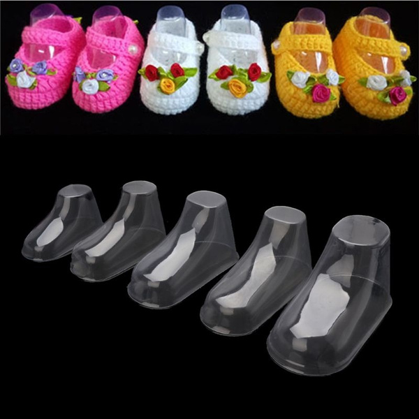 clear baby shoes