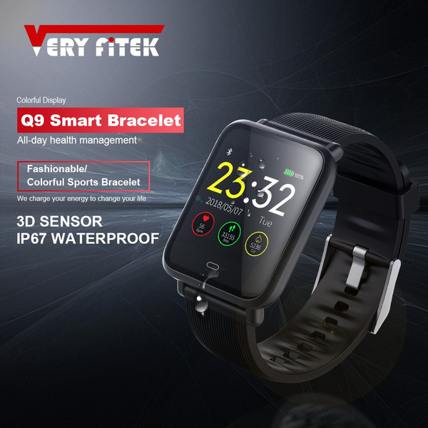 Q9 colorful screen cheap waterproof sports smart watch