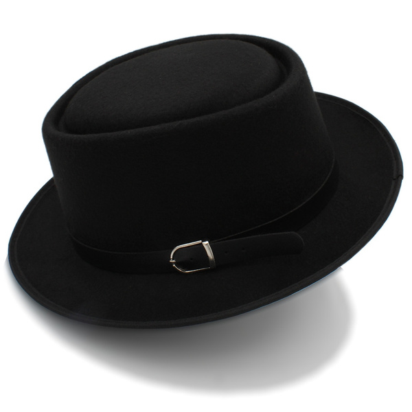 Black Male Pork Pie Hat Felt Hats 