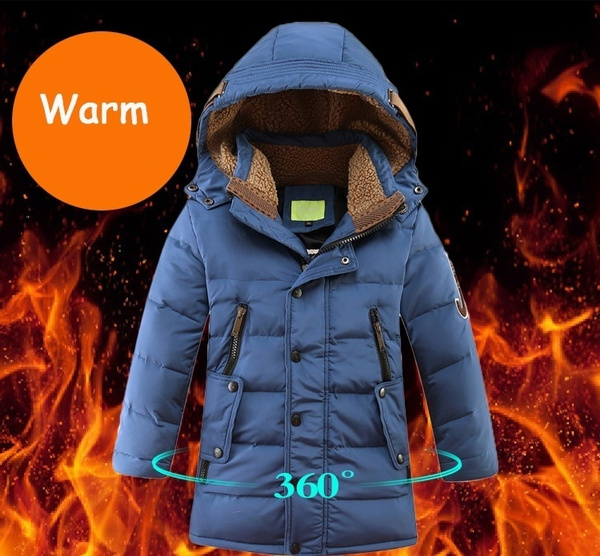 OVERDOSE Baby Daunenjacke - Warme Winterjacke Mit Dino-Design