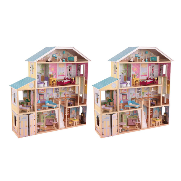 Majestic Mansion Wooden Dollhouse