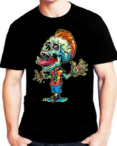 Summer, Funny T Shirt, Cotton T Shirt, skull