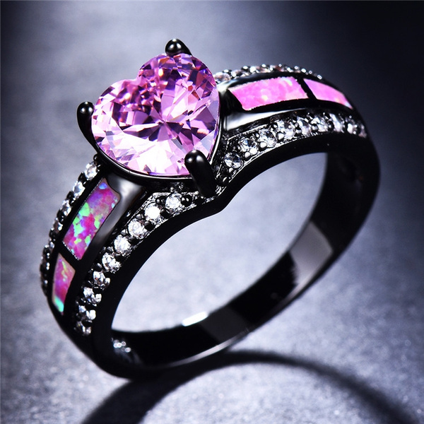 Cute pink outlet rings