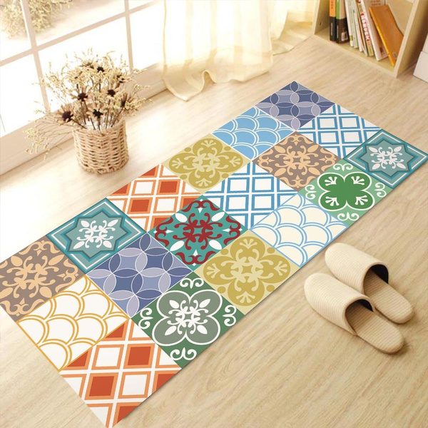 Floor Tile Decals/Stickers, Vinyl Decals, Vinyl Floor, Self