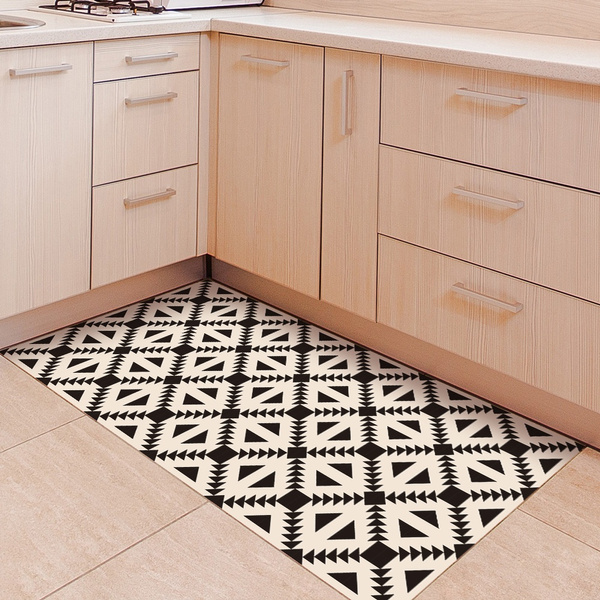 Floor Tiles Wall Paper Tile Decals L, Painting Vinyl Floor Tiles In Kitchen