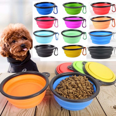 pettravelfoldingbowl, pet bowl, Pets, Silicone