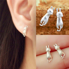 cute, Hoop Earring, Jewelry, Crystal