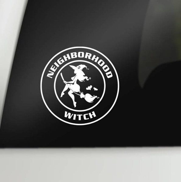 witch car decal