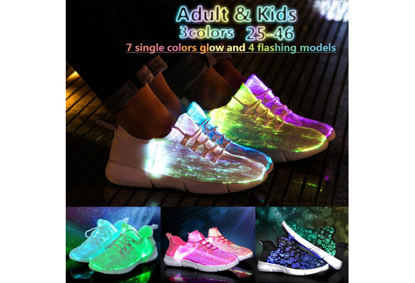 Fiber Optic LED Shoes, Light Up Shoes 