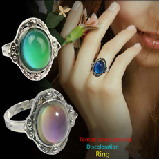 bandring, Jewelry, moodchangingcolorring, unisex