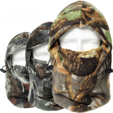 Cap Winter Face And Neck Warmers Fleece Camouflage Cap Balaclava Trekking Riding Ski Hunting Thermal Hat Wind-proof Mask