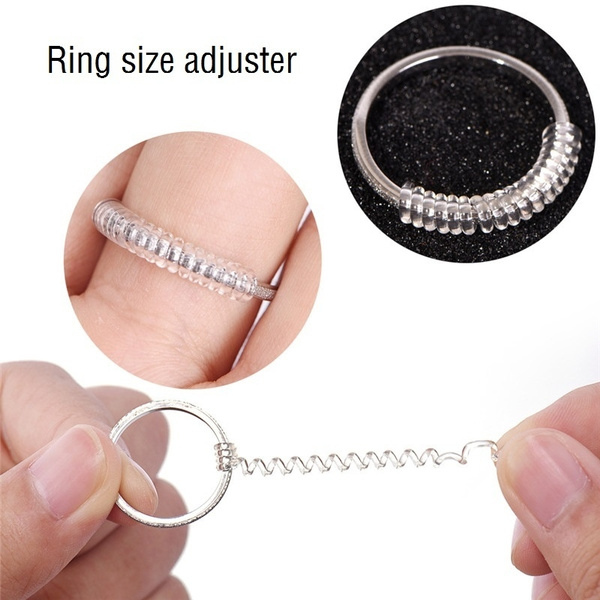  Ring Spacer Tightener Loose Rings - Smaller Resizing Protector  Scratch Shoulder Bag D Ring Protector - Wedding Loose Purse Strap Clip  Cross Body Strap Metal Rubber Hardware DIY Elastic Sleeves 4pcs 