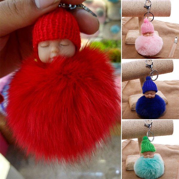 Wool Doll Backpack, Backpack Pendant, Car Key Pendant