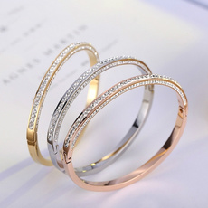 openbracelet, Charm Bracelet, DIAMOND, Jewelry