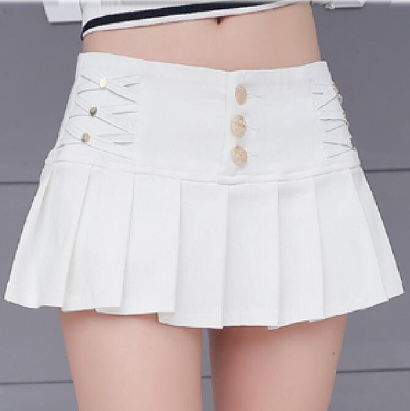 mini white pencil skirt
