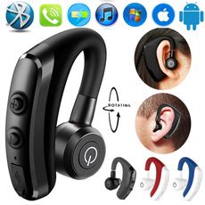 Wireless Bluetooth Headset with Mic Voice Control Stereo Headphone Noise Cancellation Earbuds Handsfree Business Earphone for IOS Android 