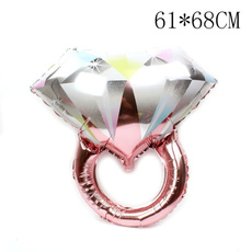 DIAMOND, foilballoon, bridalshower, Wedding Accessories